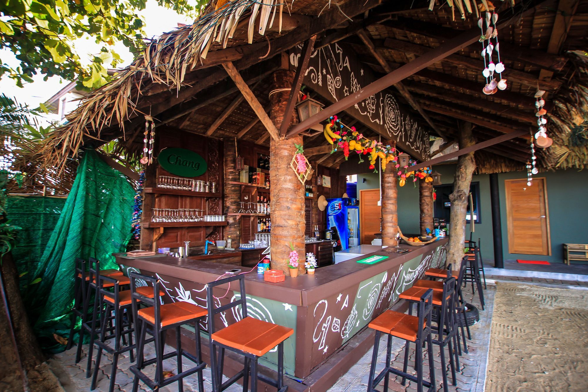 Bandon Beach Bar & Hostel (Adults Only) Lamai Beach  Exterior foto